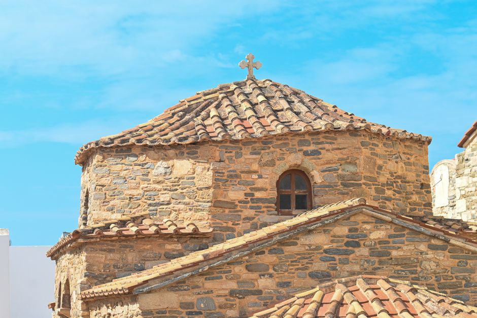 Église Panagia Ekatontapiliani à Paros