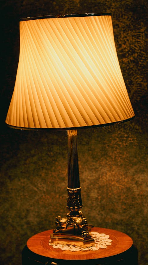 Close up of Vintage Lamp