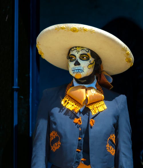 คลังภาพถ่ายฟรี ของ catrina, charro, dãa de muertos