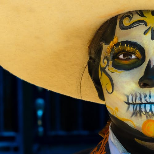 คลังภาพถ่ายฟรี ของ catrina, charro, dãa de muertos