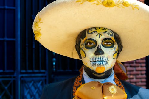 คลังภาพถ่ายฟรี ของ catrina, charro, dãa de muertos