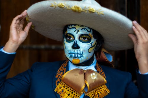 คลังภาพถ่ายฟรี ของ catrina, charro, dãa de muertos