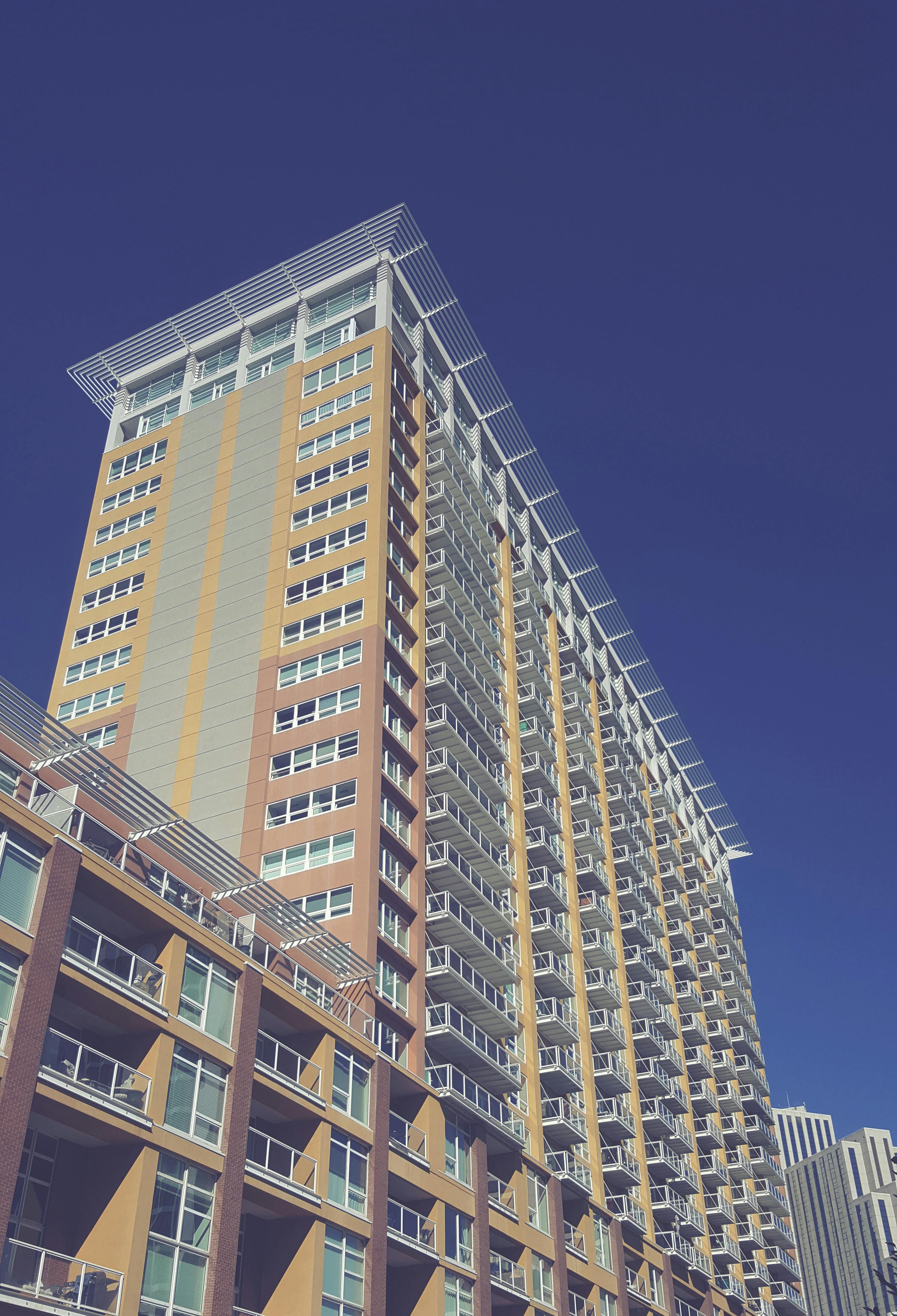 Free stock photo of apartment building, apartments, architectural