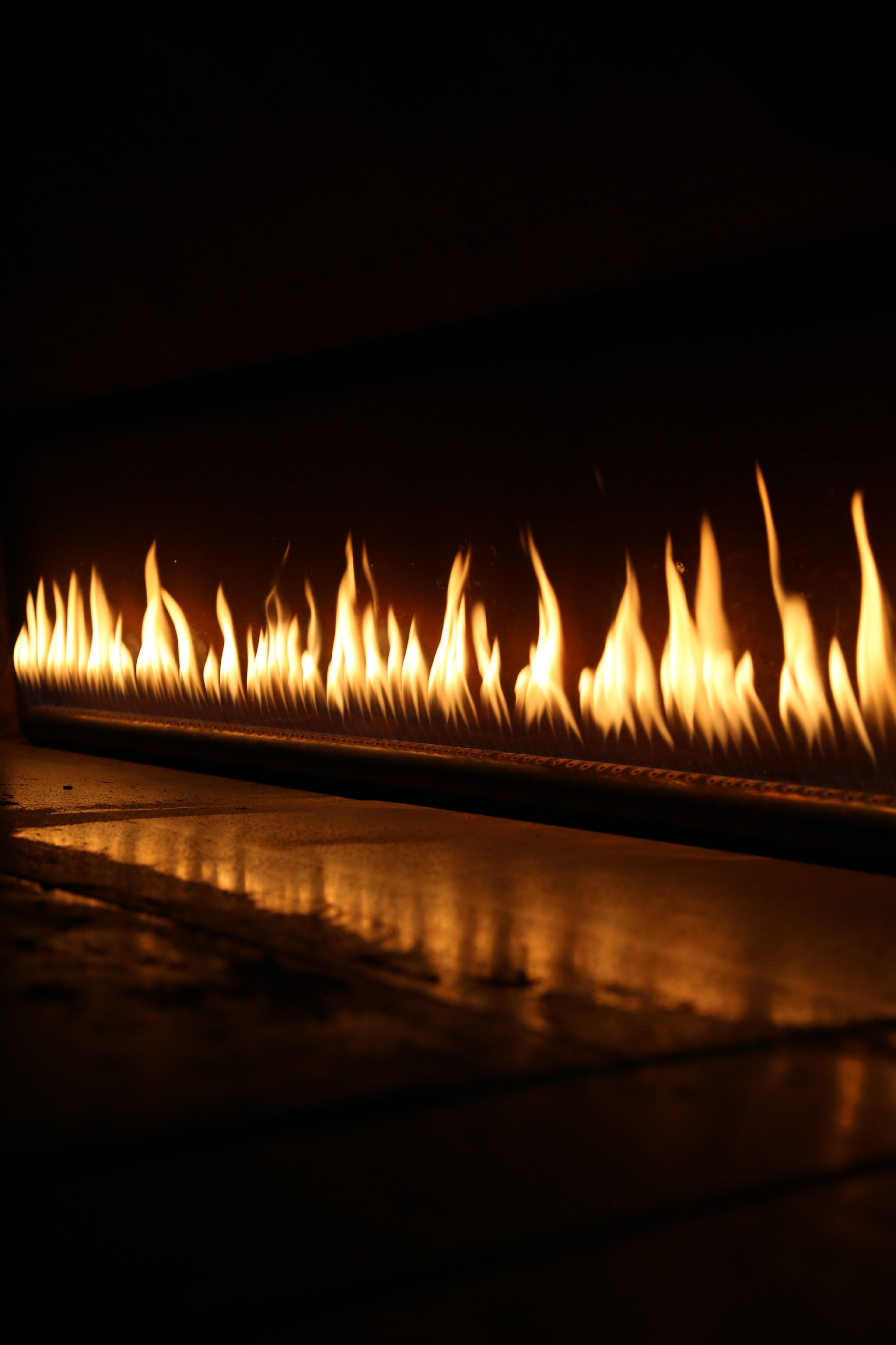 Close up of Flames in Darkness · Free Stock Photo