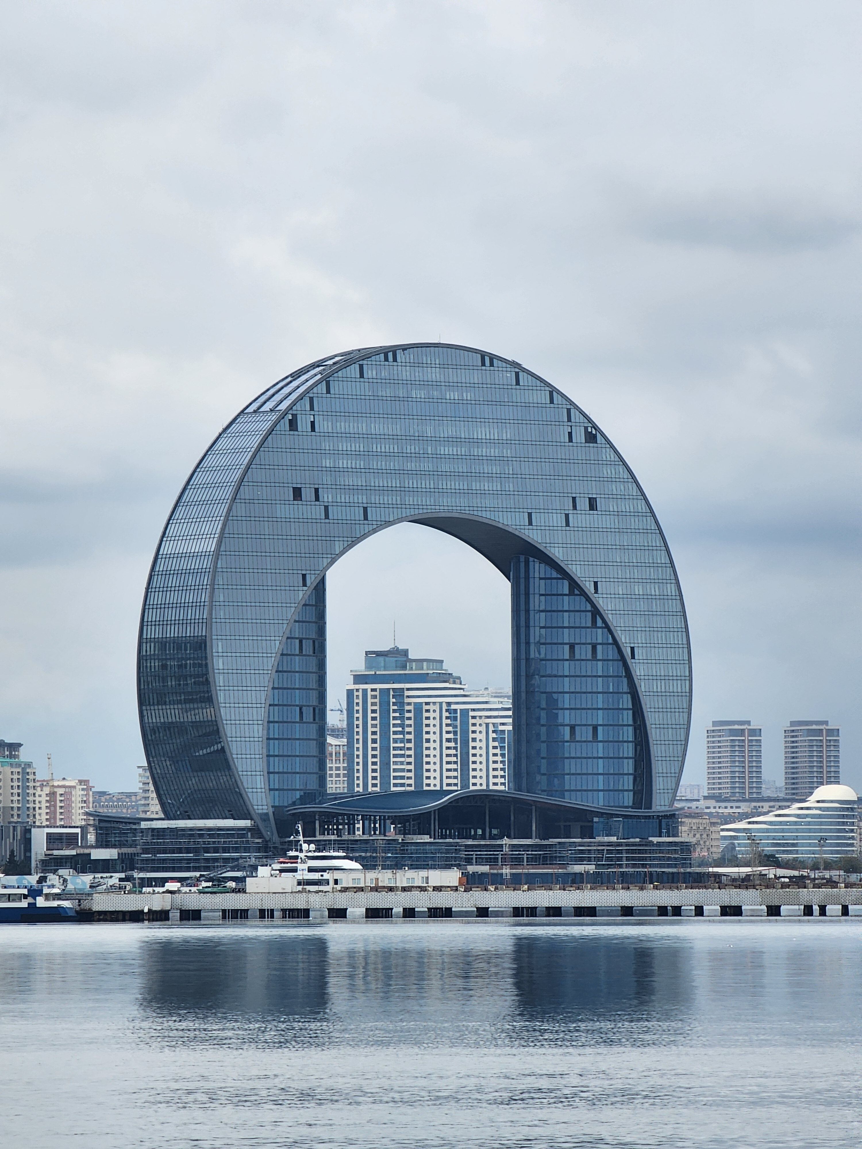 Crescent Hotel in Baku, Azerbaijan · Free Stock Photo