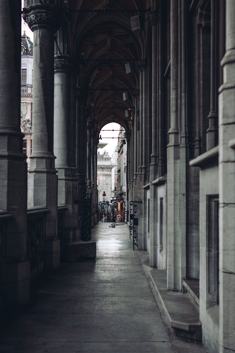 Corridor In A Cathedral 