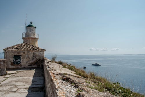 그리스, 길 찾기, 등대의 무료 스톡 사진