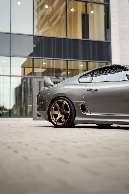 Custom Toyota Supra on Pavement