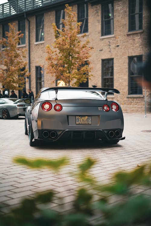 Fast Nissan GTR on Pavement