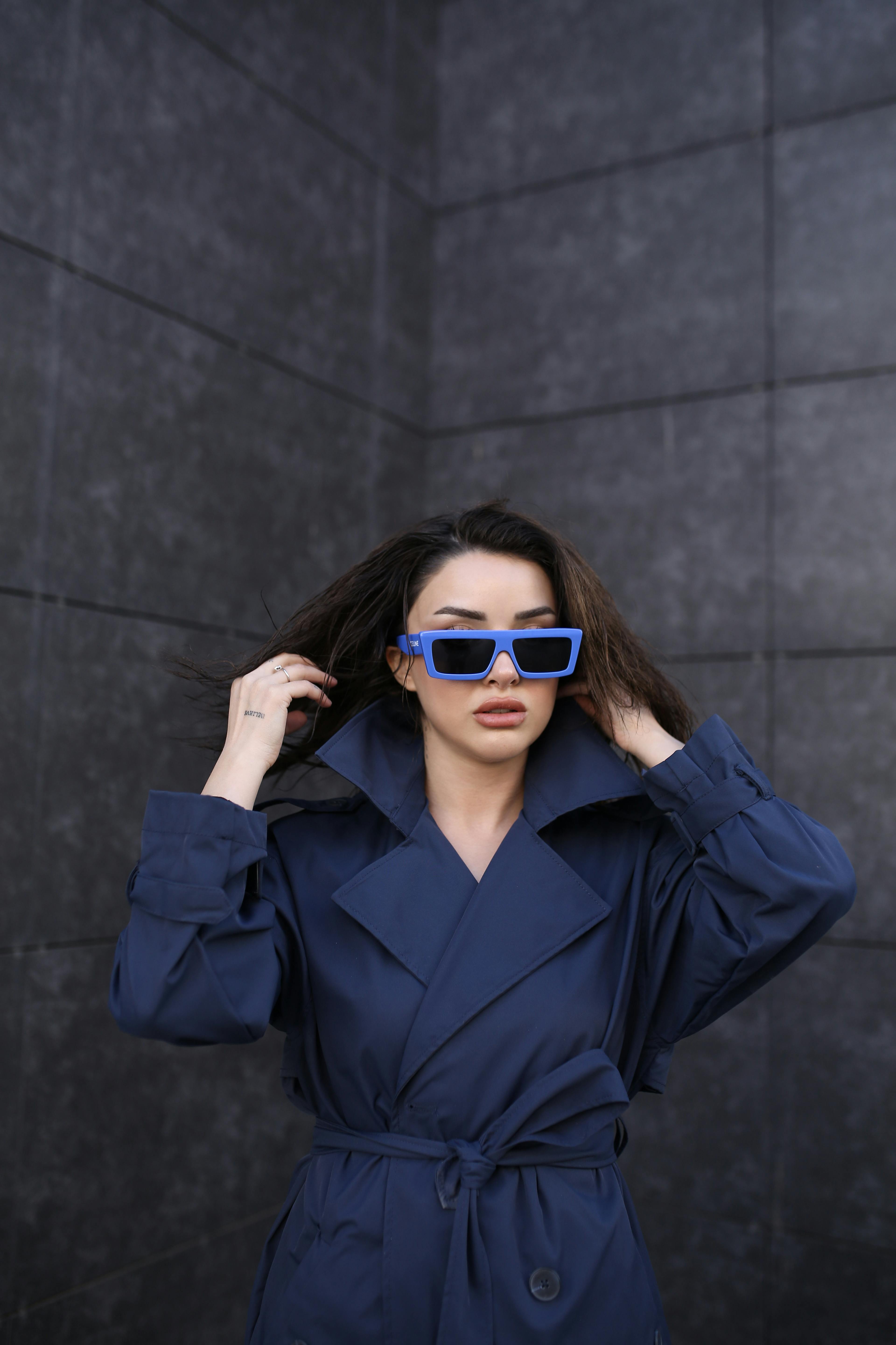 Celine navy outlet sunglasses