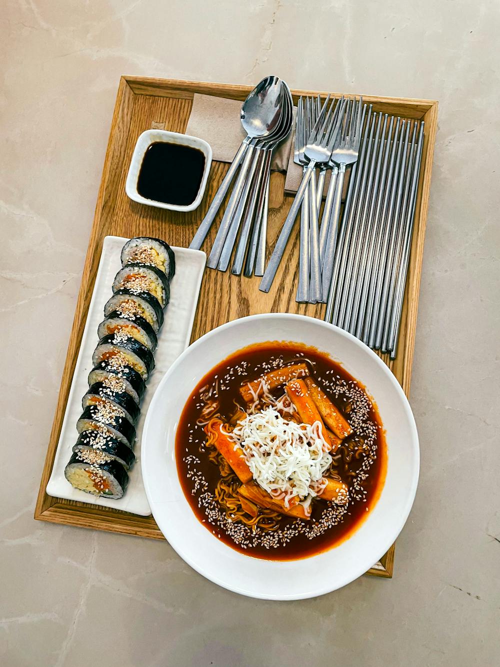 Sweet Soy Sauce Tteokbokki Sweet Soy Sauce Tteokbokki