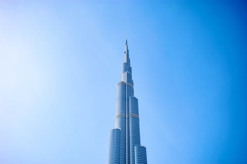 Burj Khalifa under Clear Sky