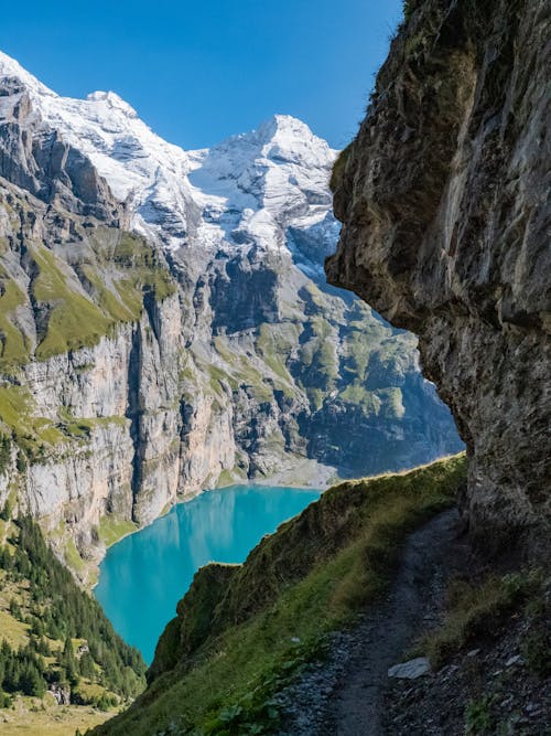 Gratis lagerfoto af å, alpin, bjerg