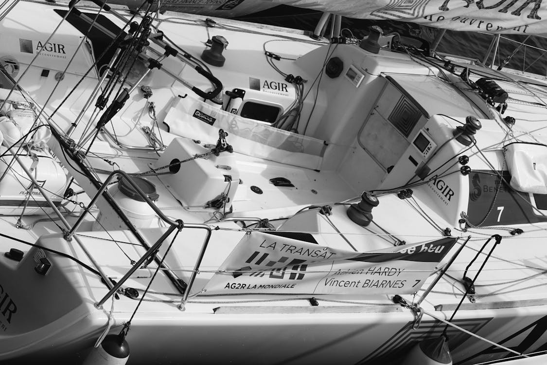 Gratuit Imagine de stoc gratuită din alb-negru, ambarcațiune, barcă Fotografie de stoc