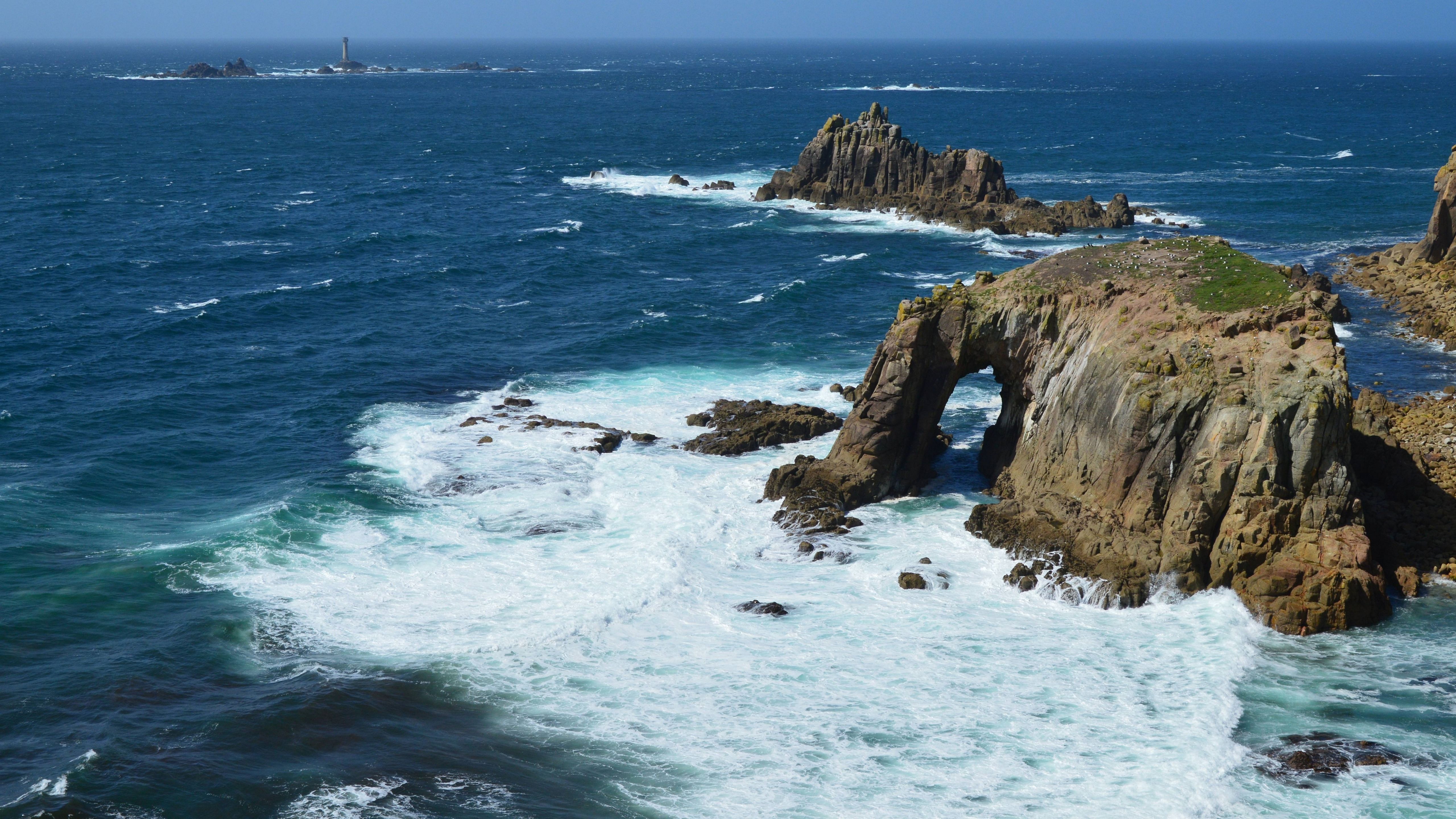 Klify Land's End i Longships