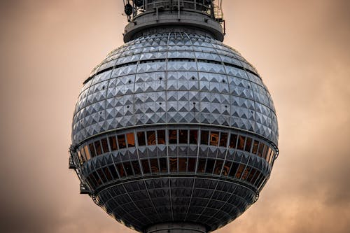 Round Building of a TV Tower, Berlin, Germany