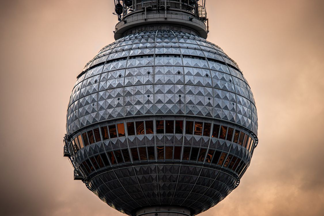 Round Building of a TV Tower, Berlin, Germany · Free Stock Photo