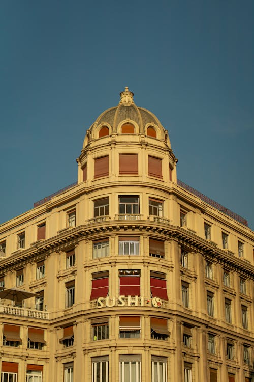 Dome of a Traditional Building in Genoa