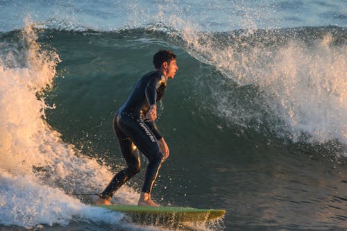 Surfer on Wave