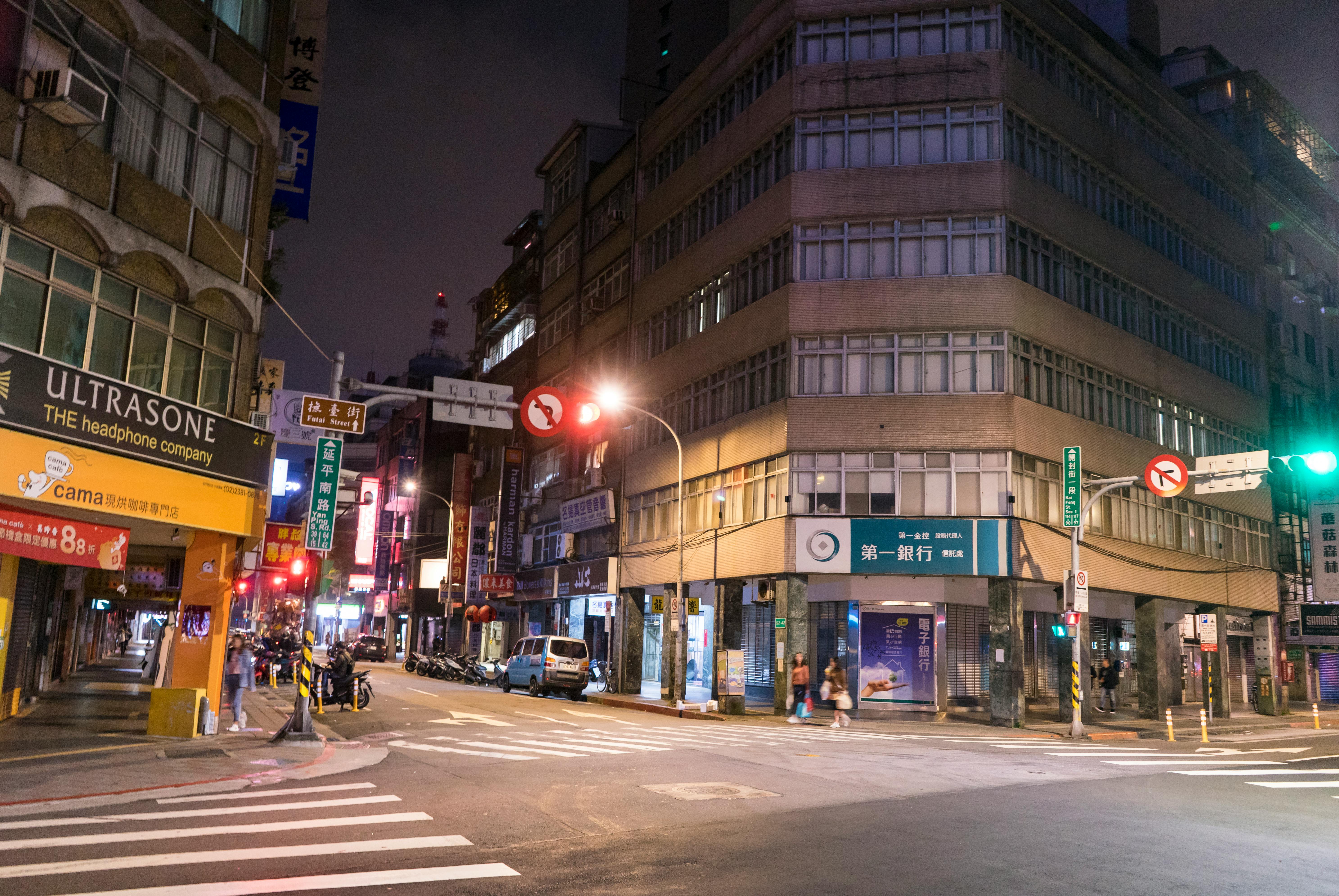 Free stock photo of buildings, car, city