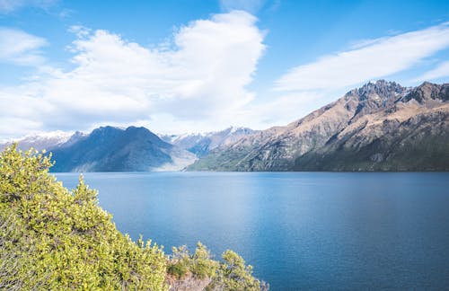 Lake in a Mountain Valley 