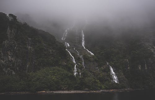 多雲的, 山, 景觀 的 免費圖庫相片