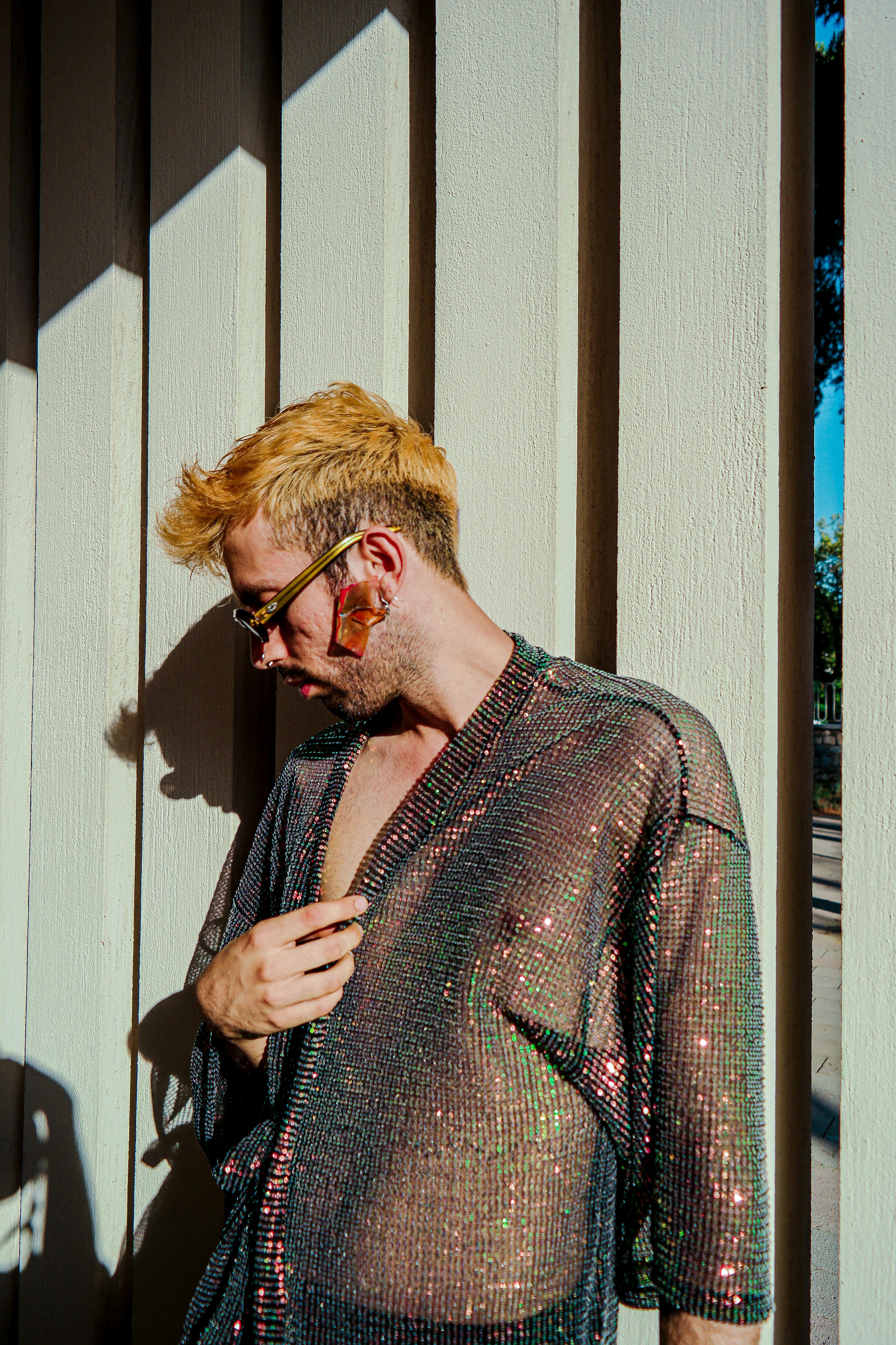 Braless Woman in Robe · Free Stock Photo