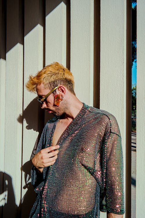 Braless Woman in Robe · Free Stock Photo