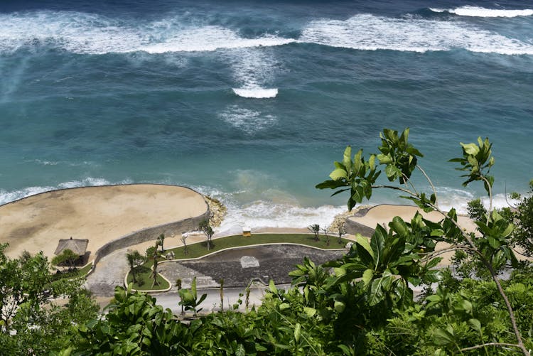 Beach Of Exotic Island