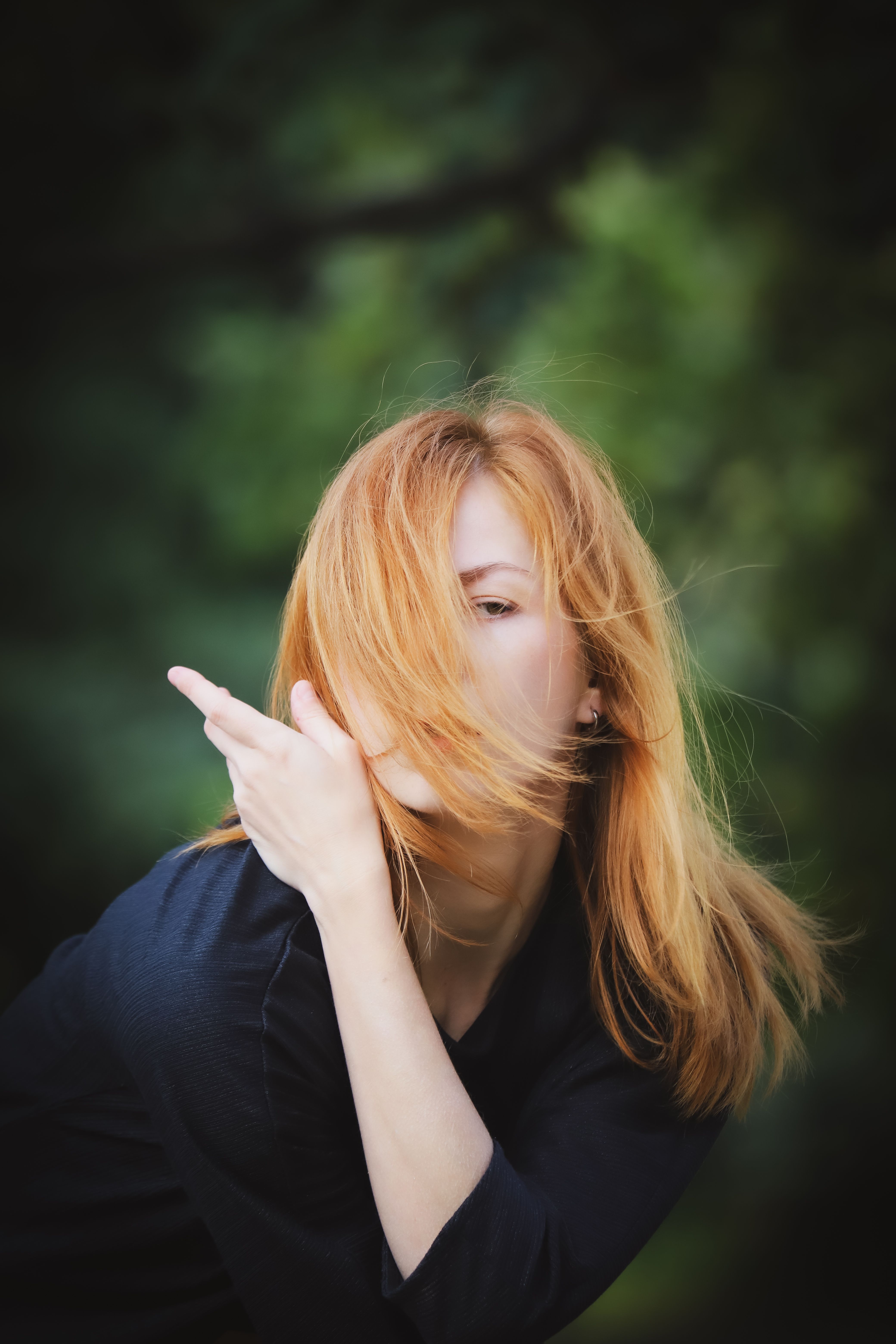 Portrait of Redhead Woman · Free Stock Photo