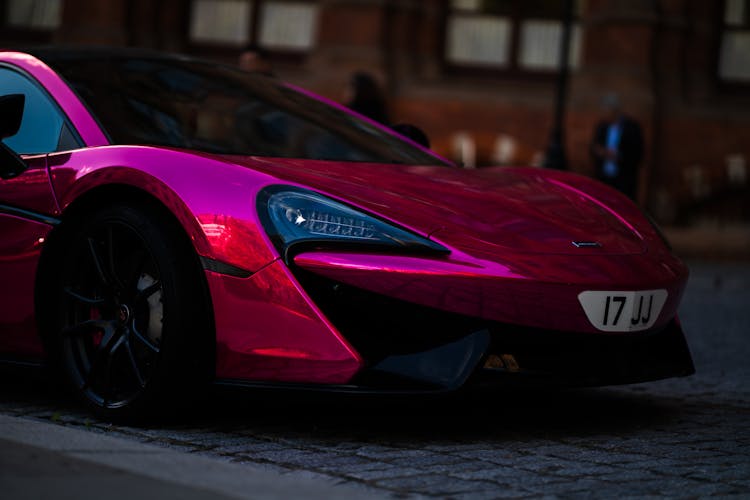 Mistry Of The Hot Pink McLaren 