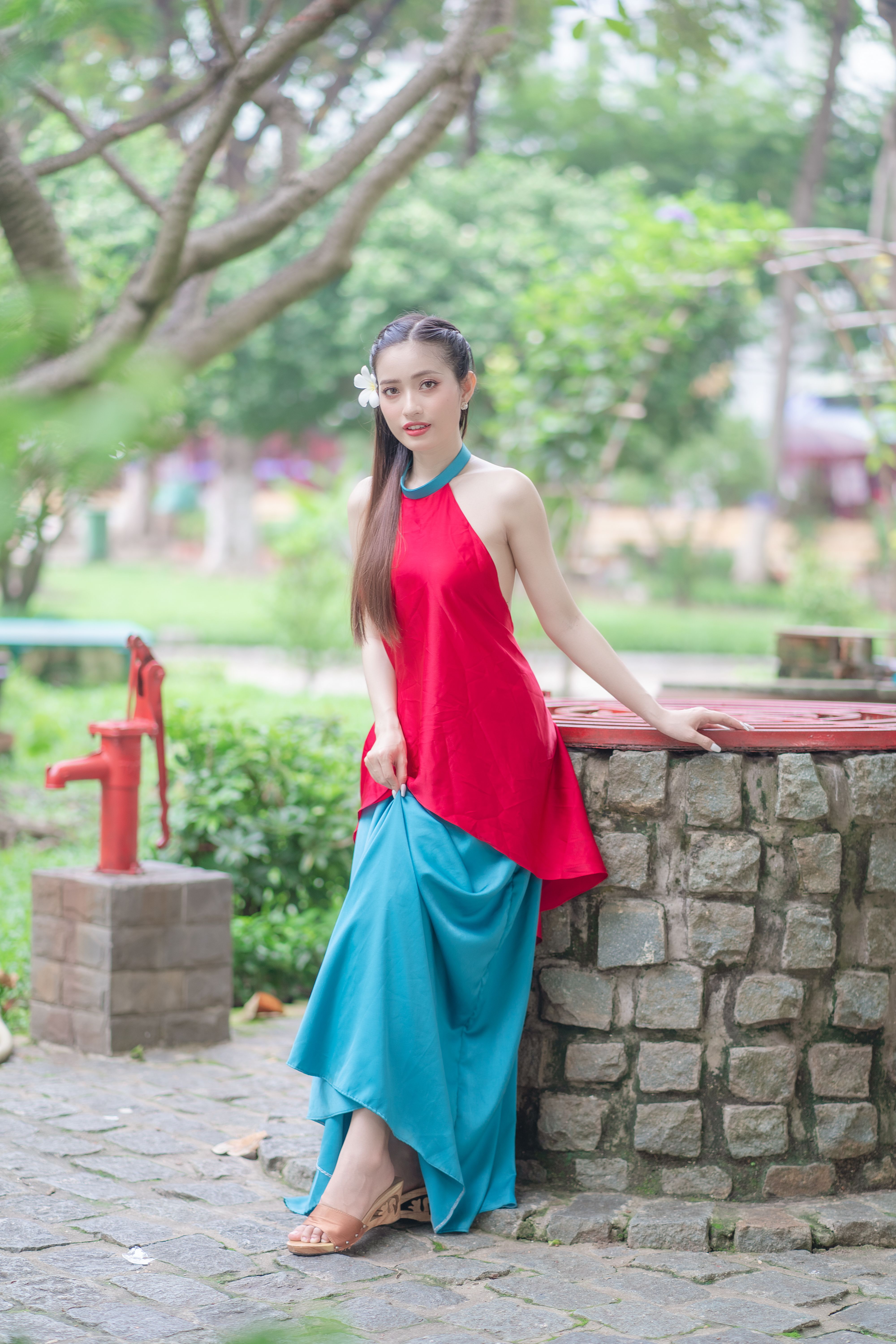 princess polly baby blue dress Red White & Blue Outfit Ideas
