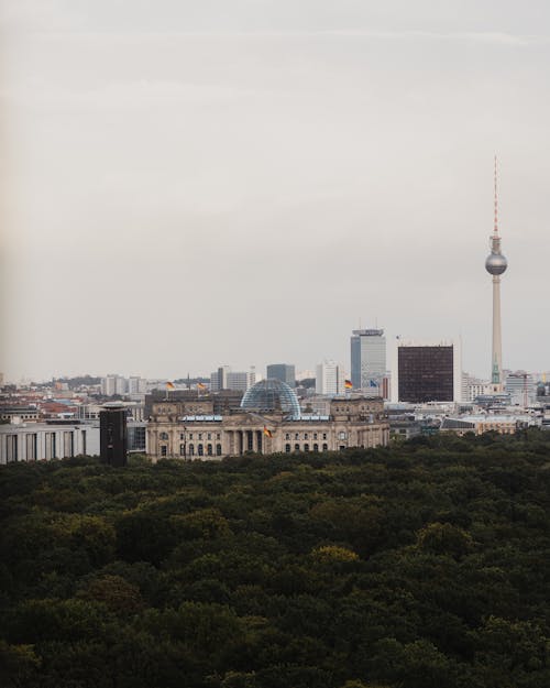 Gratis stockfoto met attractie, berlijn, bomen
