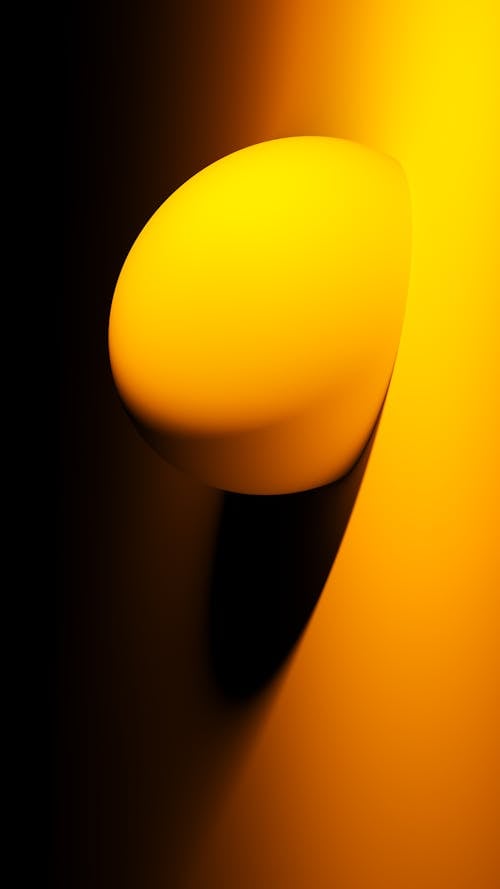 Fotos de stock gratuitas de 3d, abstracto, amarillo