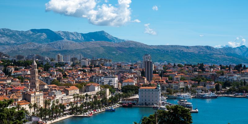 La costa de Split