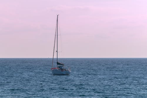 A Sailboat on the Sea