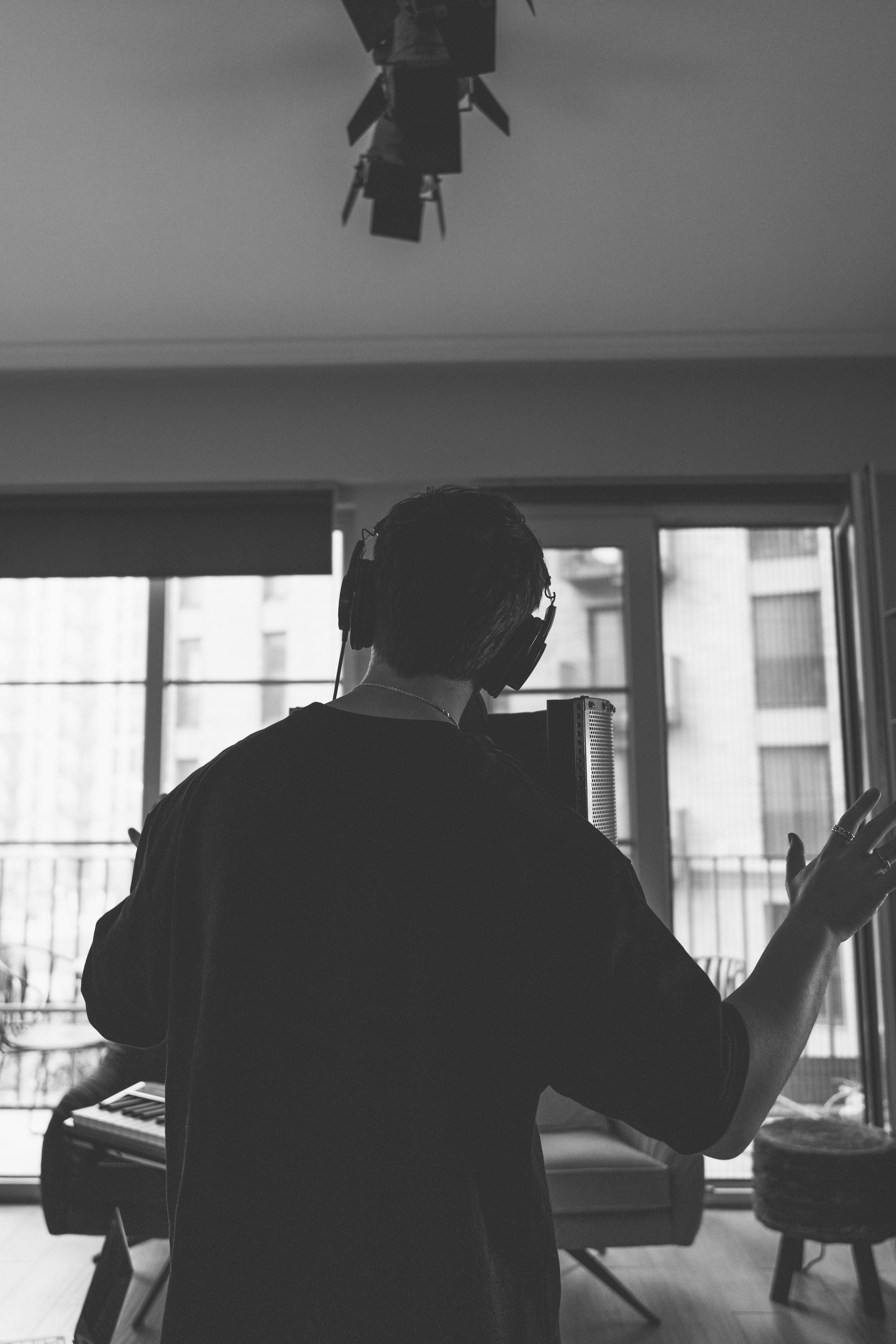 Musician in Home Music Studio · Free Stock Photo