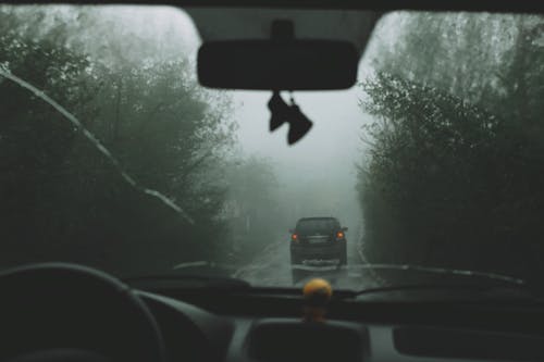 Driving a Car in Gloomy Weather