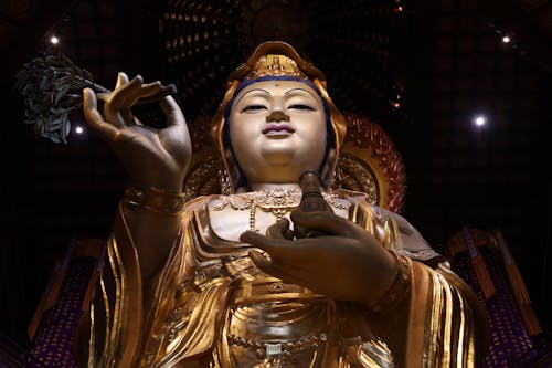 Foto d'estoc gratuïta de art, bodhisattva guanyin, Buda