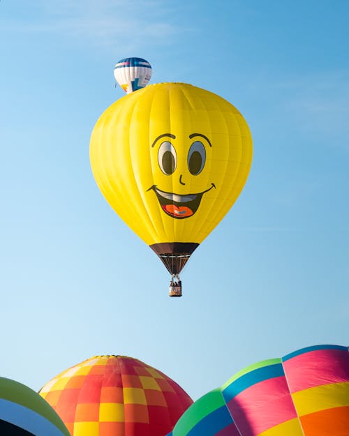Kostenloses Stock Foto zu abenteuer, fliegen, heißluftballon