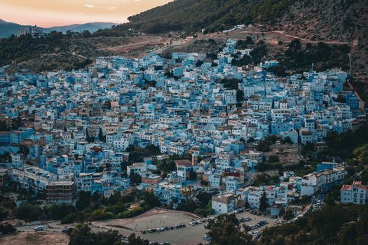 Rif weavers' cooperative visit — Chefchaouen