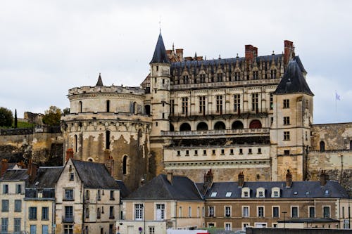 Foto stok gratis bersejarah, château d amboise, eksterior bangunan