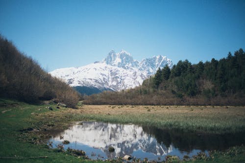 Montagna Coperta Di Neve