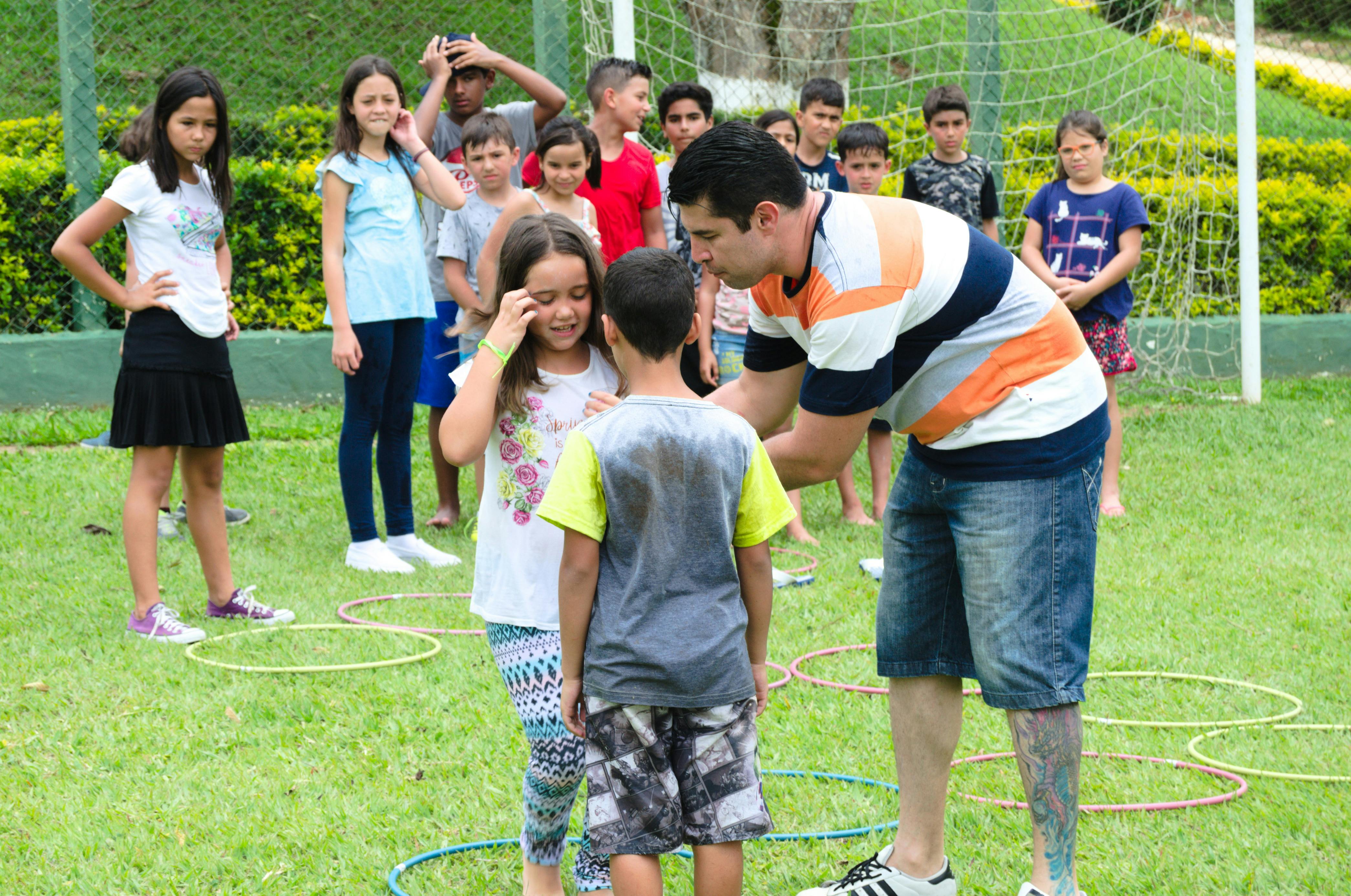 Modern functional backyard with multiple zones