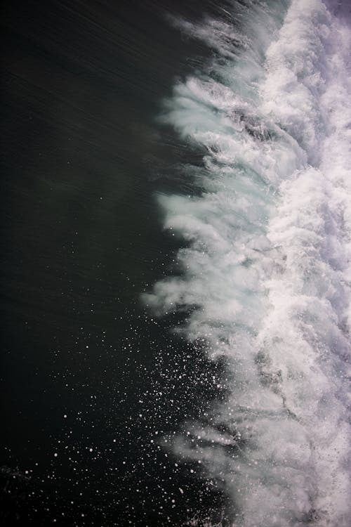 Foto Di Onde Del Mare Che Si Infrangono