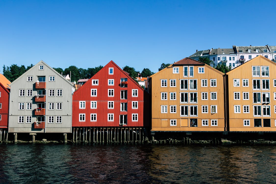 Windows of Riverside Stilt Houses