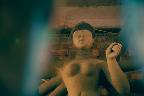 Clay Statue of Goddess Durga