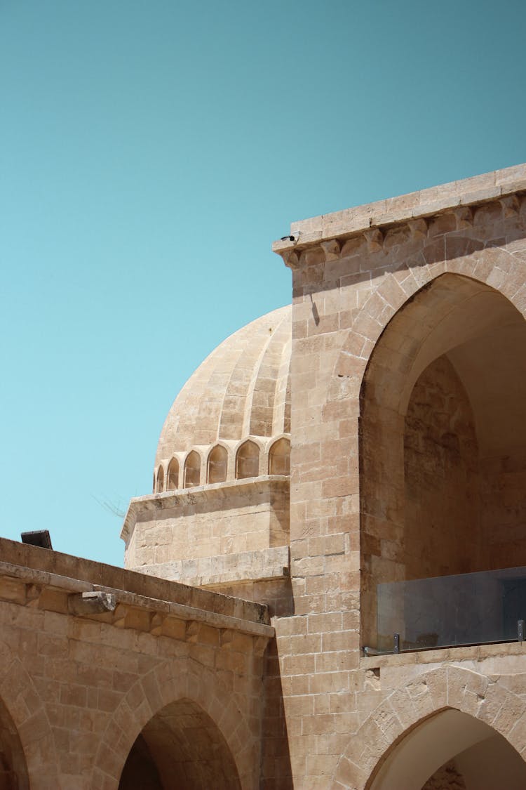 Temple Wall In Town