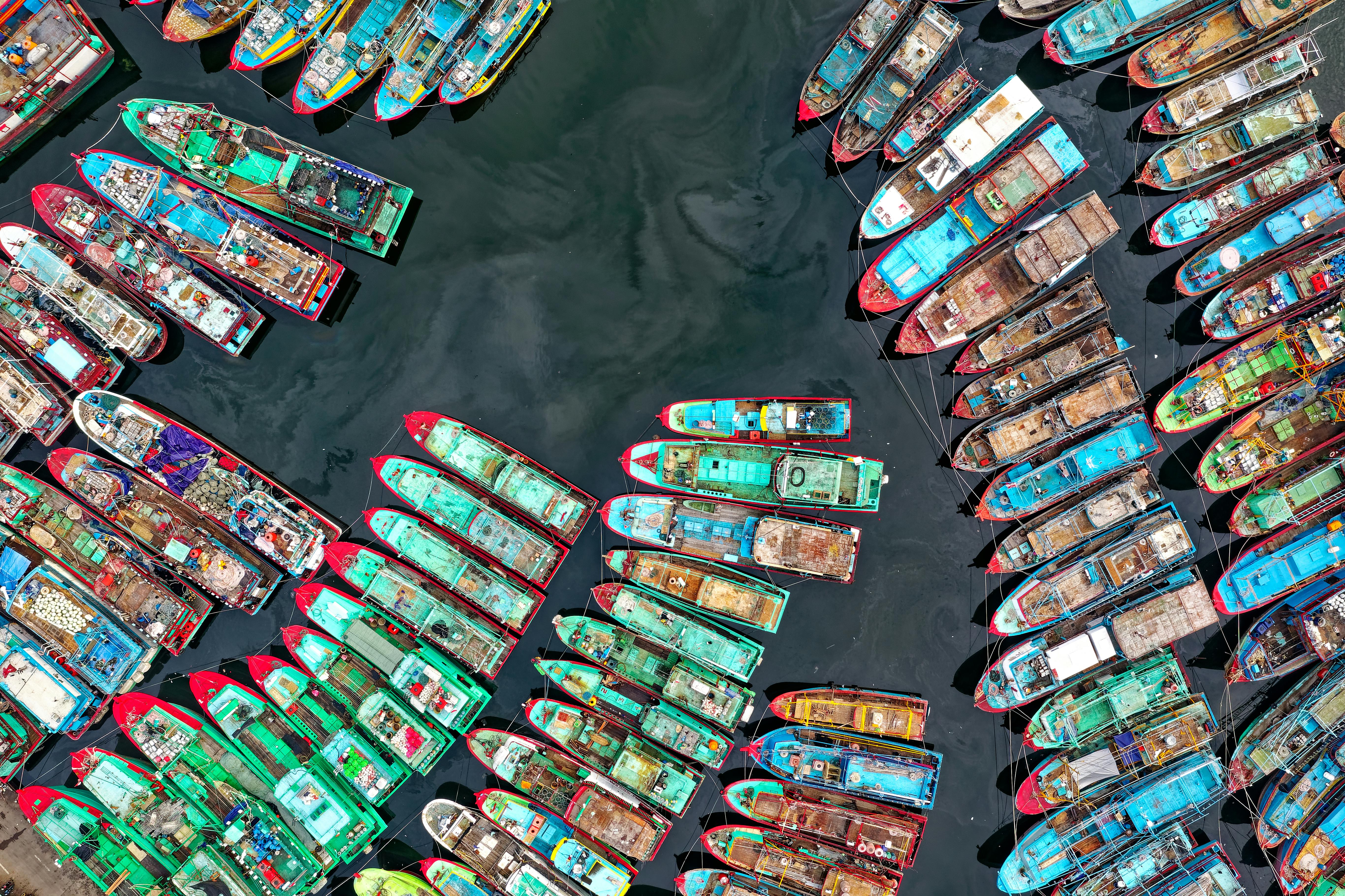 Aerial View Photography Of Boats