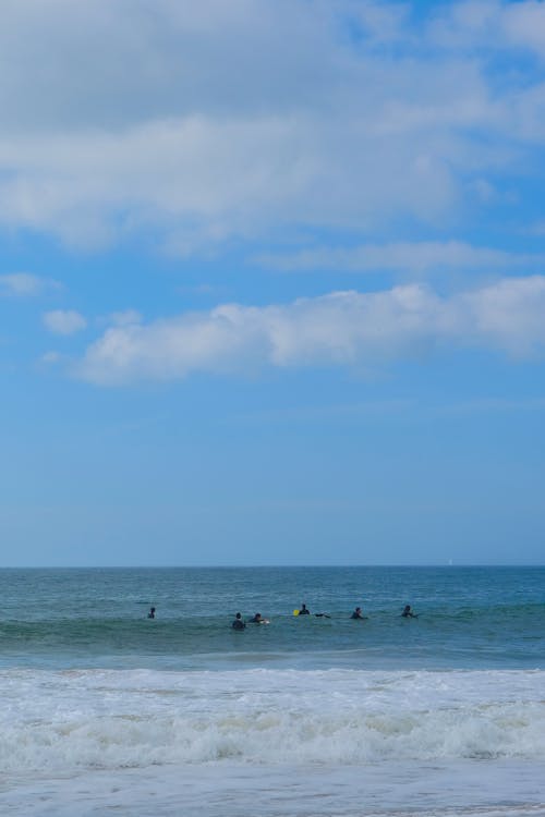 Surfer in the water